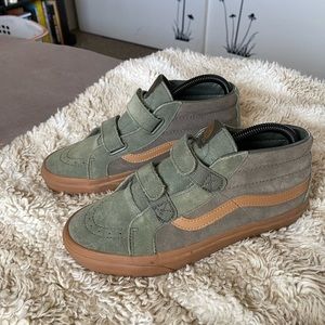 VANS Olive Suede Strap Sk8-Hi